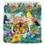 Polynesian Bedding Set - Tiger Tropical Life Summer Vibes Bedding Set