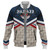 Hawaii Baseball Jacket Tribal Style Kanaka