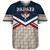 Hawaii Baseball Shirt Tribal Style Kanaka