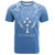 Kosrae T-Shirt Flag Color With Traditional Patterns