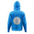Palau Hoodie Flag Color With Traditional Patterns