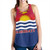 Kiribati Women Tank Flag Color With Traditional Patterns