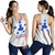 Austral Islands Women Tank Flag Color With Traditional Patterns
