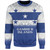 Gambier Islands Sweatshirt Flag Color With Traditional Patterns