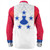 Austral Islands Long Sleeve Shirt Flag Color With Traditional Patterns