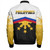 Philippines Filipinos Bomber Jacket Sport Style Pattern Yakan Fabric