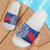 Samoa Sandals Polynesian Flag With Coat Of Arms