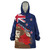New Zealand Snug Hoodie - FLag Anzac Day Maori Patterns