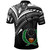 Pohnpei State Polo Shirt - Color Cross Style (White Ver )