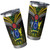 Cook Islands Flag Color With Traditional Patterns Tumbler