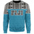 Fiji Sweatshirt Fijian Tapa Pattern