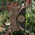 American Samoa Garden Flag Lauhala Circle Gold