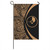 Yap State Garden Flag Lauhala Circle Gold