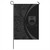 Kiribati Garden Flag Lauhala Circle Grey