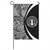Northern Mariana Islands Garden Flag Lauhala Circle White
