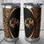 Tonga Tumbler Lauhala Circle Style Gold
