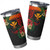 Hawaii Tumbler Kanaka Polynesian Tropical Coat Of Arms