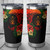 Solomon Islands Tumbler Polynesian Tropical Coat Of Arms