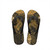 Hawaii Flip Flop Polynesian Turtle Tropical Golden