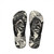 Hawaii Flip Flop Tropical Leaf Pattern