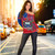 Samoa Off Shoulder Sweatshirt Samoa Flag With Seal Teuilia Flowers Tradition Patterns
