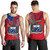 Samoa Tank Top Samoa Flag With Seal Teuilia Flowers Tradition Patterns