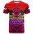 American Samoa T-Shirt Custom American Samoa Seal And Eagle Polynesian Tattoo Red American Samoa T-Shirt Custom American Samoa Seal And Eagle Polynesian Tattoo Red