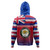Hawaii James Campbell High School Hoodie Flag Color With Traditional Patterns