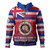 Hawaii Kaʻū High & Pāhala Elementary School Hoodie Flag Color With Traditional Patterns