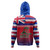 Hawaii Kapaa High School Hoodie Flag Color With Traditional Patterns