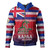 Hawaii Kapaa High School Hoodie Flag Color With Traditional Patterns
