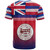 Hawaii Farrington High School T-Shirt Flag Color With Traditional Patterns