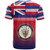 Hawaii James B. Castle High School T-Shirt Flag Color With Traditional Patterns