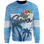 Fiji Sweatshirt Noqu Suva Palm Tree Traditional Patterns