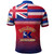 Hawaii Kalaheo High School Polo Shirt Flag Color With Traditional Patterns