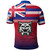Hawaii Konawaena High School Polo Shirt Flag Color With Traditional Patterns