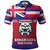 Hawaii Konawaena High School Polo Shirt Flag Color With Traditional Patterns