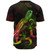 Papua New Guinea Baseball Shirt Sea Turtle With Blooming Hibiscus Flowers Reggae
