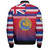 Hawaii Laupāhoehoe Community Public Charter School Bomber Jacket Flag Color With Traditional Patterns