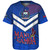 Samoa Baseball Shirt Samoa Tradition Patterns With Rugby Ball