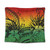 Hawaii Tapestry Map Polynesian Tattoo Tropical Summer