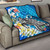 Hawaii Premium Quilt Turtle With Plumeria Flowers