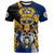 Hawaii T-Shirt Custom Hilo High School Home Of The Vikings Polynesian Style