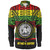 Hawaii Long Sleeve Shirt  Admiral Arthur W. Radford Reggae Color Polynesian