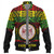 Hawaii Baseball Jacket Farrington High School Reggae Color Polynesian
