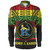Hawaii Long Sleeve Shirt Henry J. Kaiser High School Reggae Color Polynesian