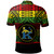 Hawaii Polo Shirt Henry J. Kaiser High School Reggae Color Polynesian