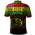 Hawaii Polo Shirt Honokaʻa High & Intermediate School Reggae Color Polynesian