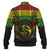 Hawaii Baseball Jacket Honokaʻa High & Intermediate School Reggae Color Polynesian