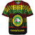 Hawaii Baseball Shirt Kaimuki High School Reggae Color Polynesian